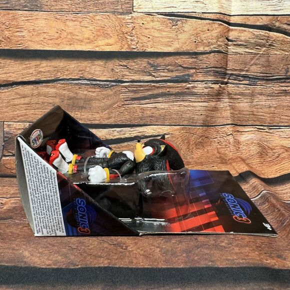 Sonic The Hedgehog 3 Movie SHADOW 2.5" Action Figure Jakks Pacific NEW - Picture 6 of 6